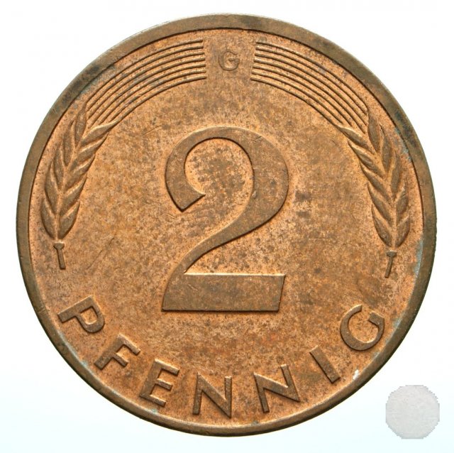 -2 PFENNIG 1984 (Karlsruhe)