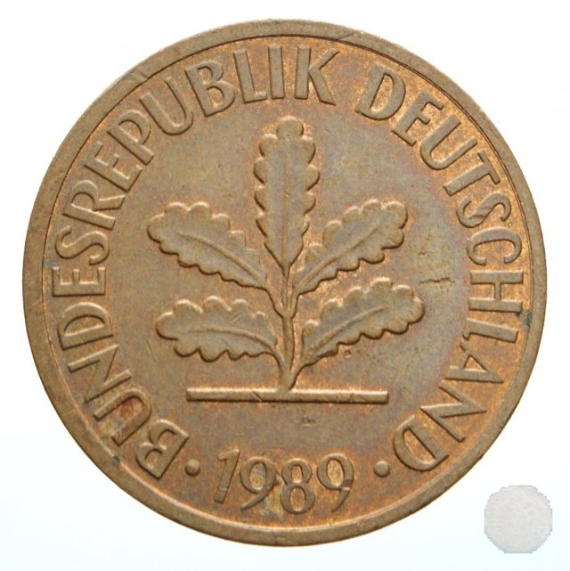 -2 PFENNIG 1989 (Stuttgart)