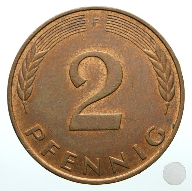 -2 PFENNIG 1989 (Stuttgart)