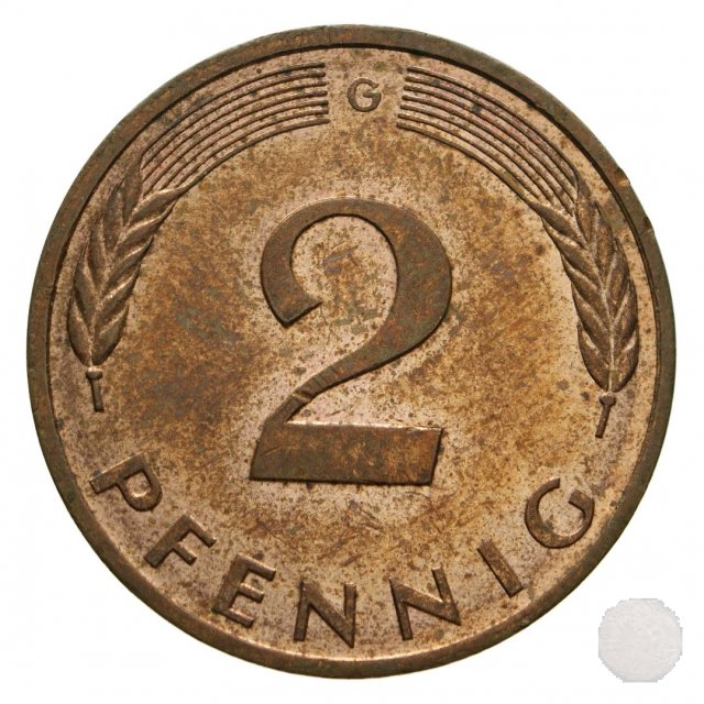 -2 PFENNIG 1992 (Karlsruhe)