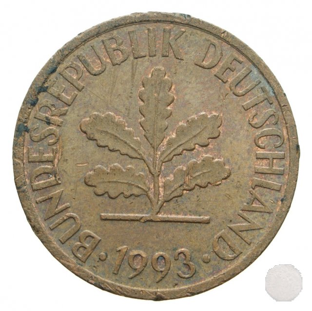 -2 PFENNIG 1993 (Karlsruhe)