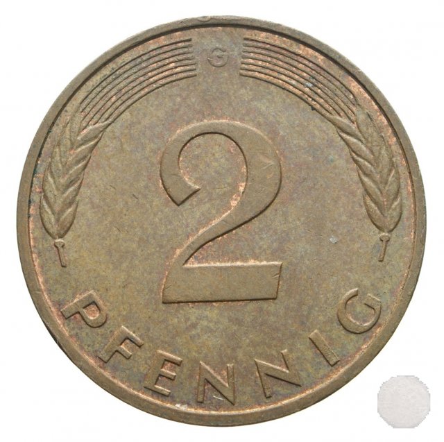 -2 PFENNIG 1993 (Karlsruhe)