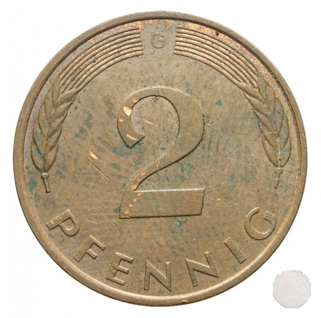 -2 PFENNIG 1995 (Karlsruhe)