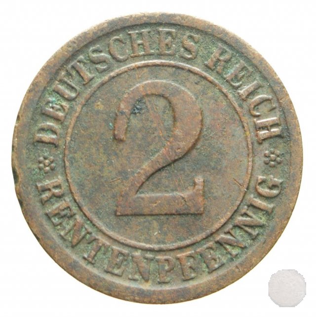 2 RENTENPFENNIG 1923 (Karlsruhe)