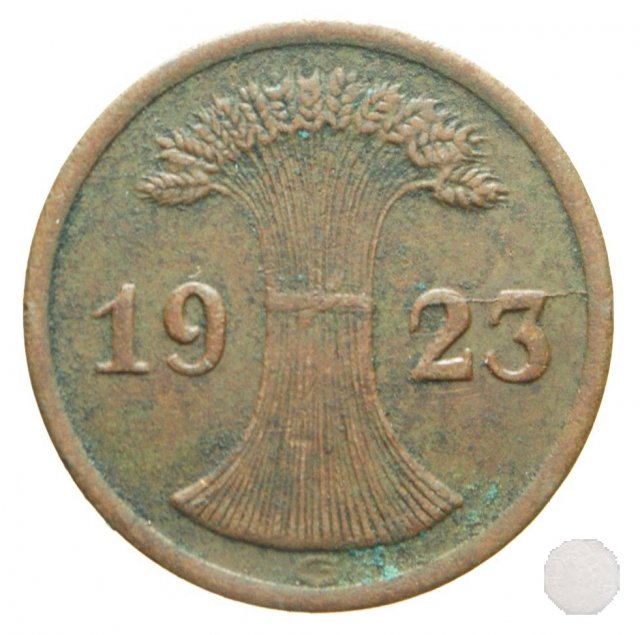2 RENTENPFENNIG 1923 (Karlsruhe)