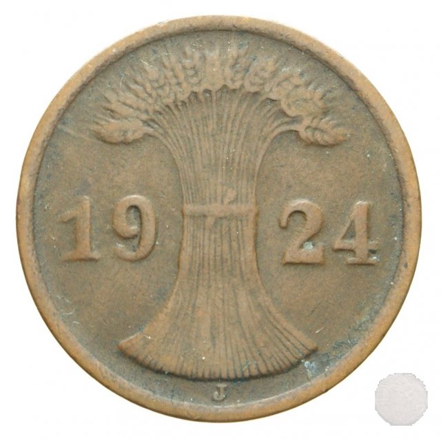 2 RENTENPFENNIG 1924 (Hamburg)