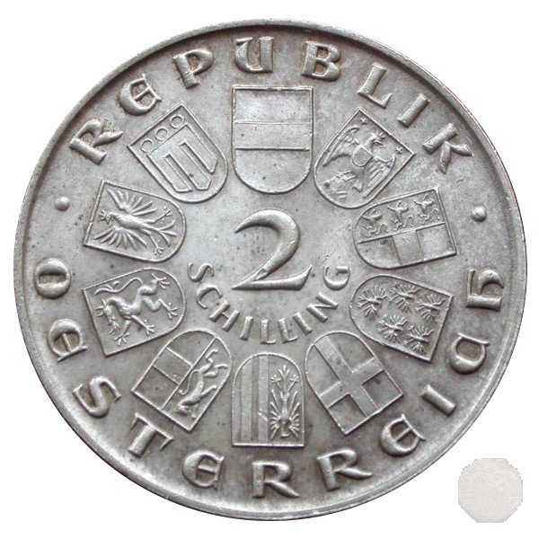 2 SCHILLING III tipo 1930 (Vienna)