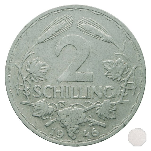 2 SCHILLING 1946 (Vienna)