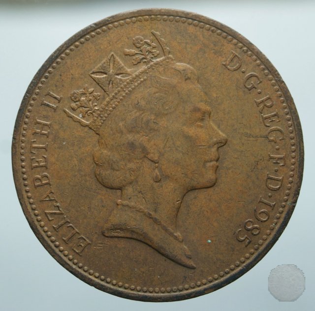 2 pence 1985 (Londra)