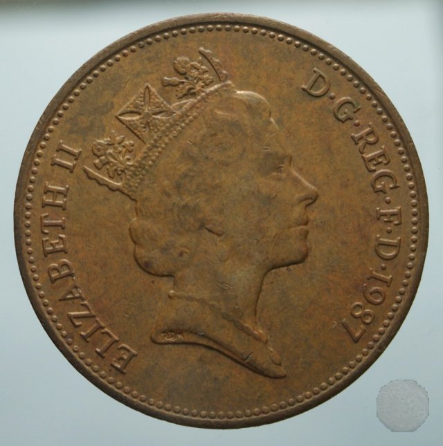 2 pence 1987 (Londra)