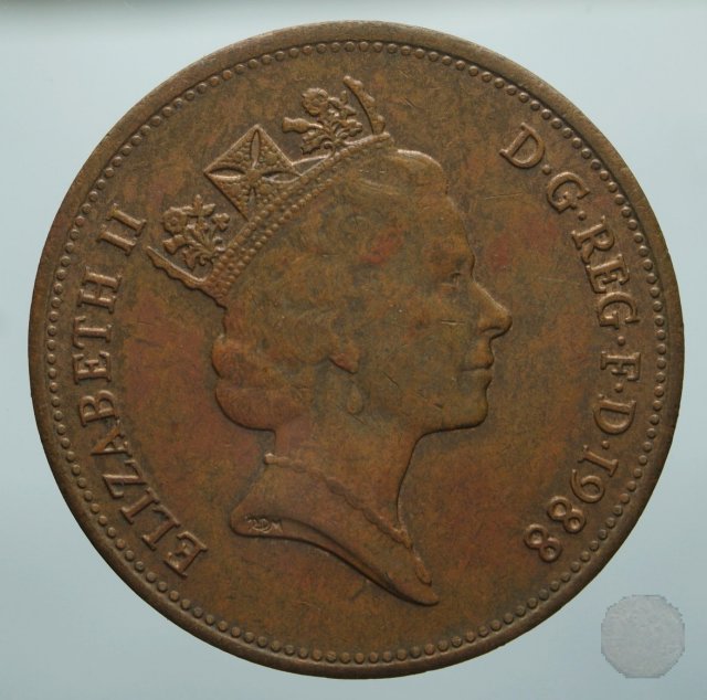 2 pence 1988 (Londra)