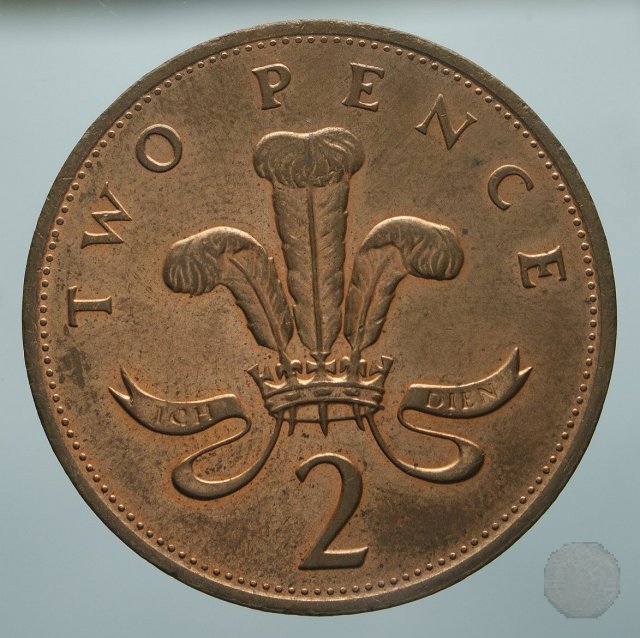 2 pence 1989 (Londra)