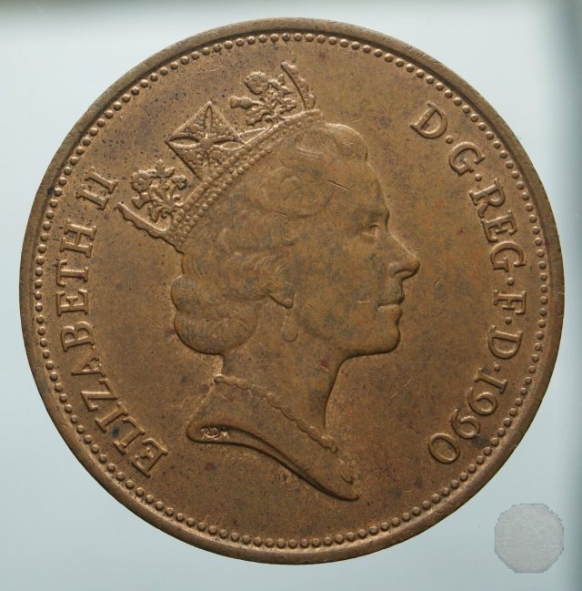 2 pence 1990 (Londra)