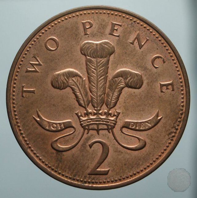 2 pence 1997 (Londra)