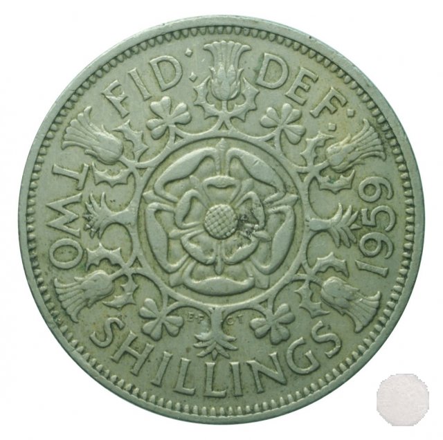 2 shillings 1959 (Londra)