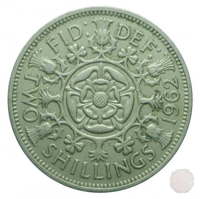 2 shillings 1962 (Londra)