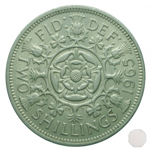 2 shillings 1965 (Londra)