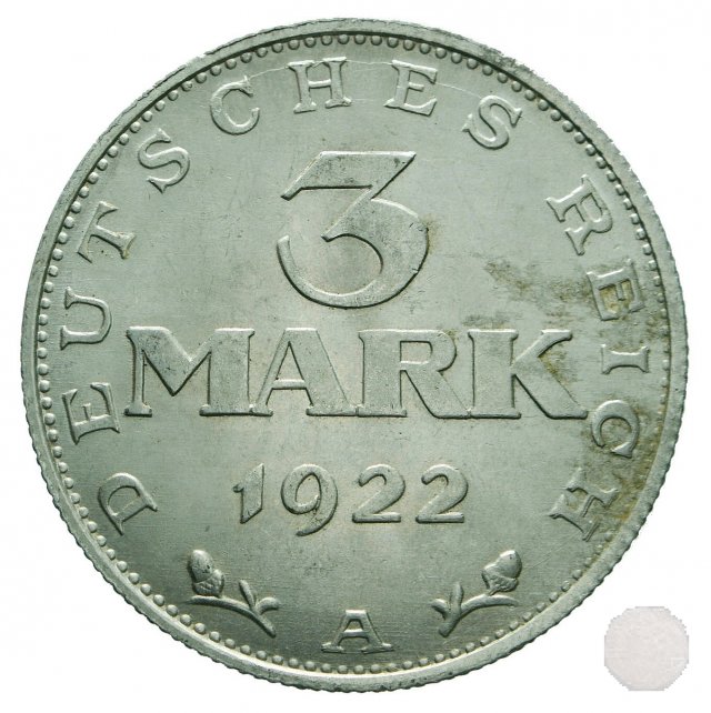 3 MARK 1922 (Berlin)