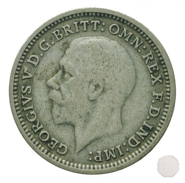 3 PENCE ARGENTO 1935 (Londra)