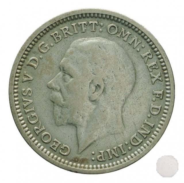 3 PENCE ARGENTO 1936 (Londra)