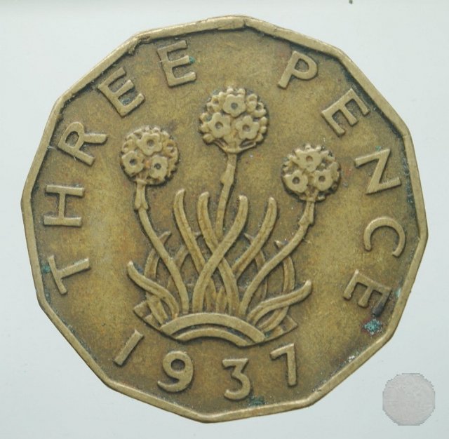 3 PENCE 1937 (Londra)