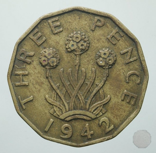 3 PENCE 1942 (Londra)