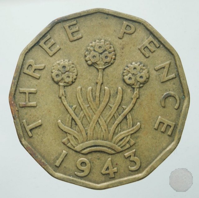 3 PENCE 1943 (Londra)