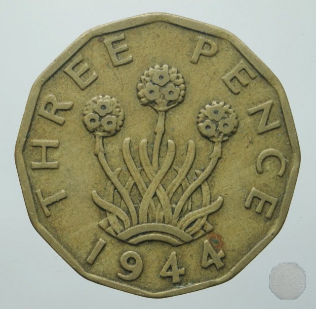 3 PENCE 1944 (Londra)