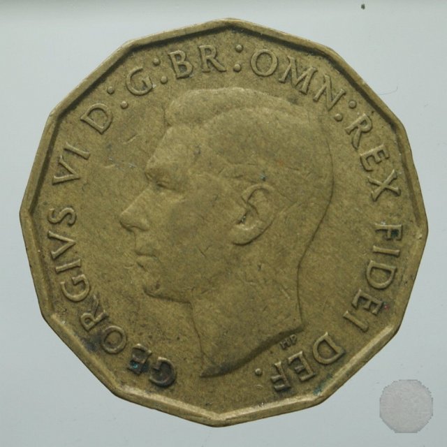 3 PENCE 1952 (Londra)