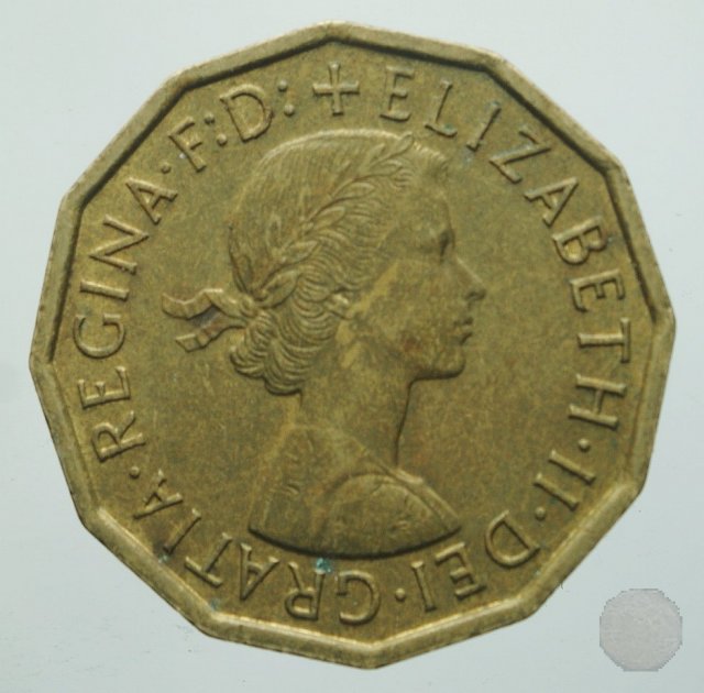 3 pence 1960 (Londra)