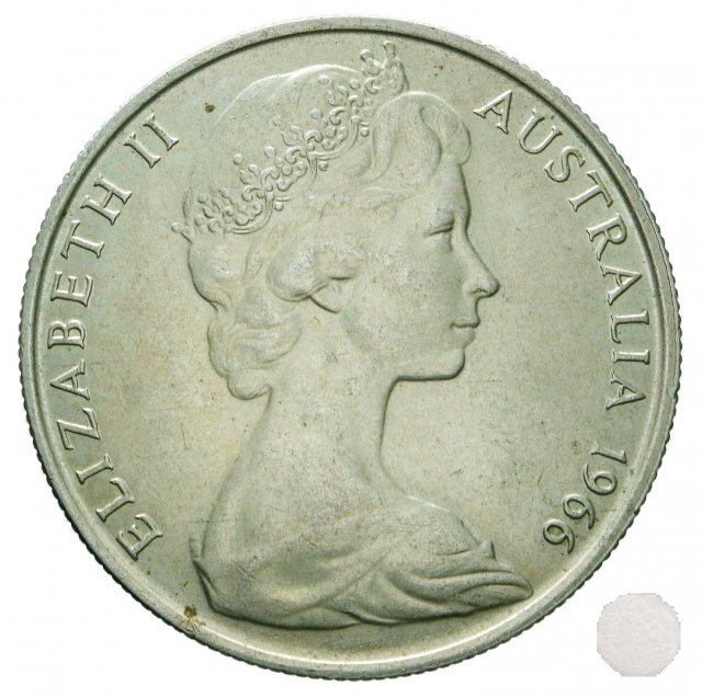 50 CENTS Argento 1966 (Sydney)