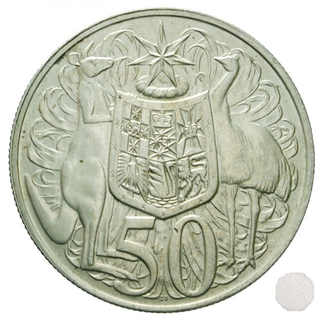 50 CENTS Argento 1966 (Sydney)