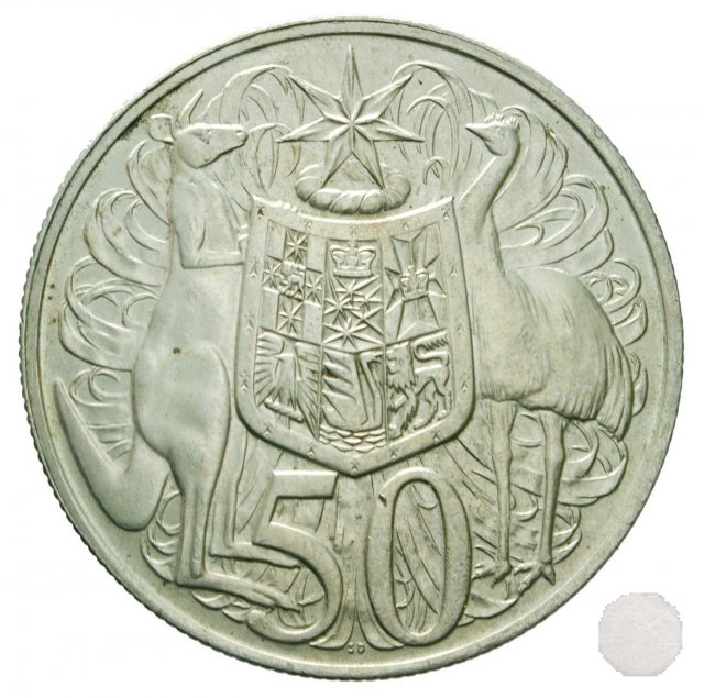 50 CENTS Argento 1966 (Sydney)