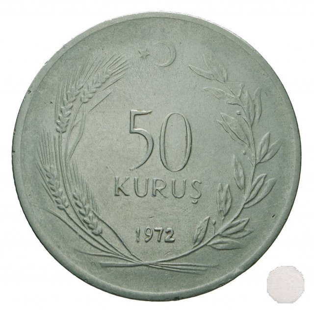 50 KURUS I tipo 1972 (Istambul)