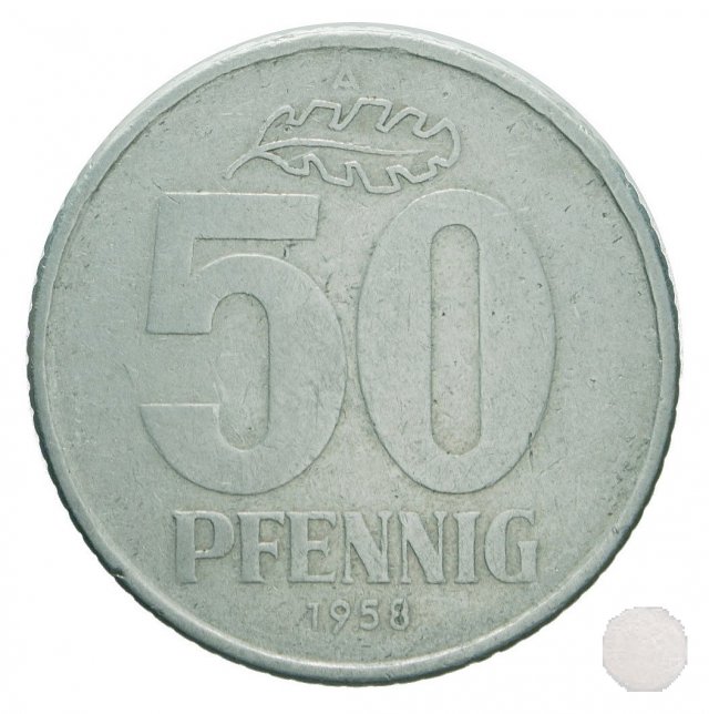 50 PFENNIG II tipo 1958 (Berlin)