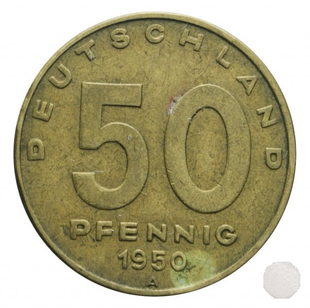 50 PFENNIG I tipo 1950 (Berlin)