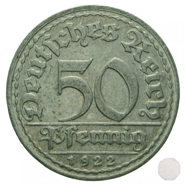 50 PFENNIG 1922 (Munich)