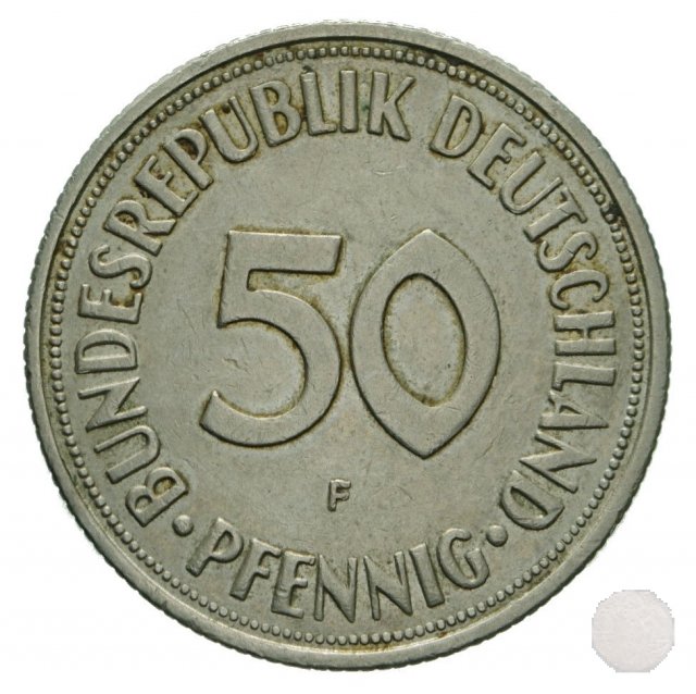 50 PFENNIG 1966 (Stuttgart)