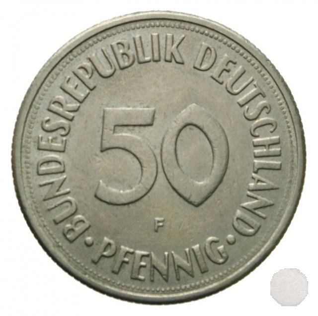 50 PFENNIG 1970 (Stuttgart)