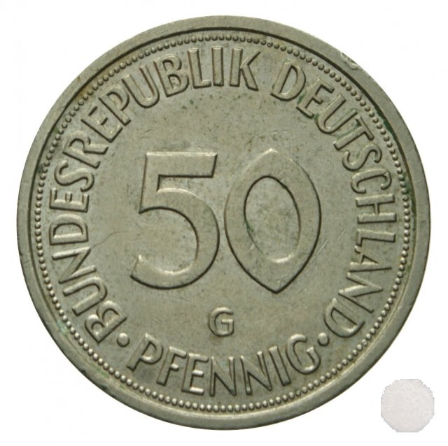 50 PFENNIG - 1981 (Karlsruhe)