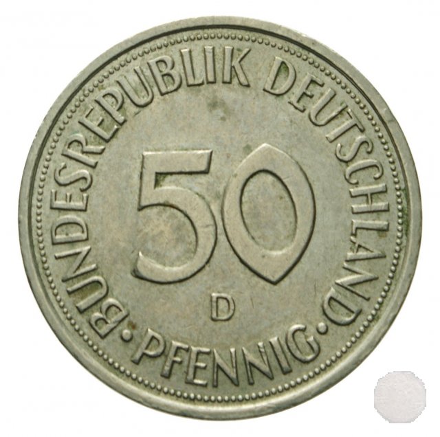 50 PFENNIG - 1989 (Munich)