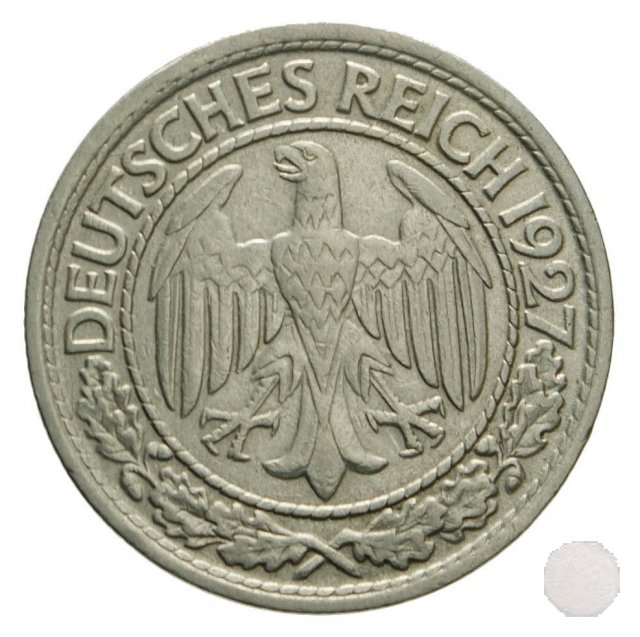 50 REICHSPFENNIG 1927 (Stuttgart)