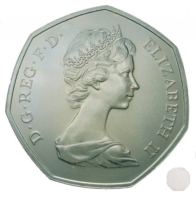 50 pence 1973 (Londra)