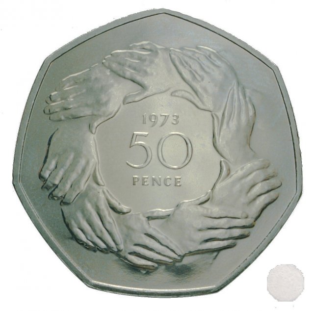 50 pence 1973 (Londra)