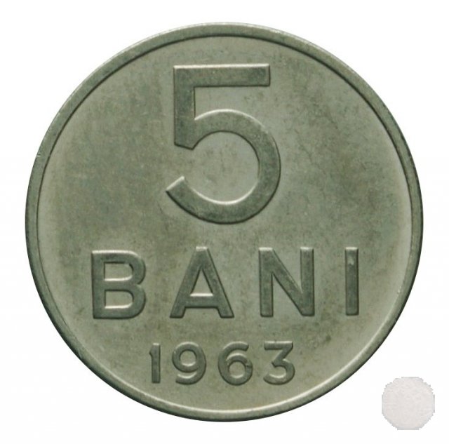 5 Bani III tipo 1963 (Bucuresti)