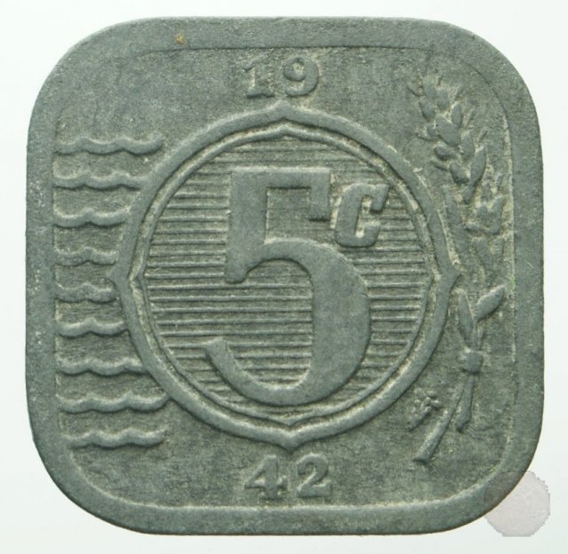 5 CENT III tipo 1942 (Utrecht)