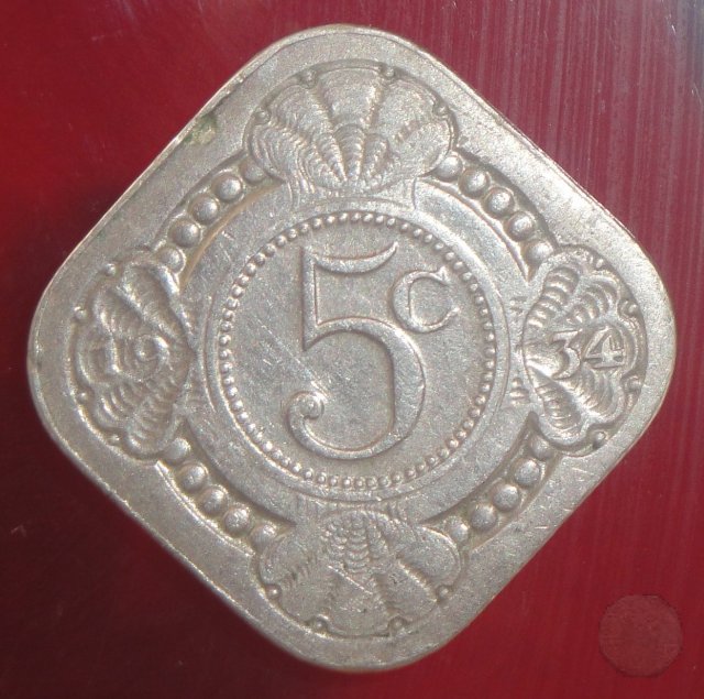 5 CENT II tipo 1934 (Utrecht)