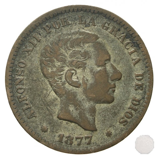 5 CENTIMOS 1877 (Barcelona)