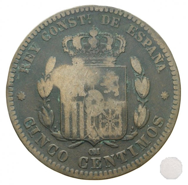 5 CENTIMOS 1878 (Barcelona)