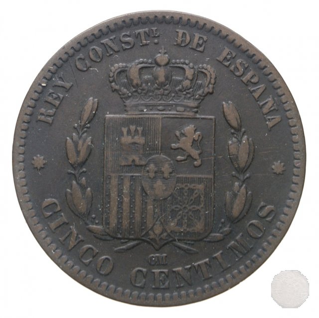 5 CENTIMOS 1879 (Barcelona)